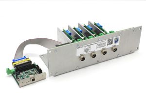 Four axis stepper motor control unit SMCU4